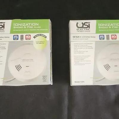 2 Smoke And Fire Alarm Detectors