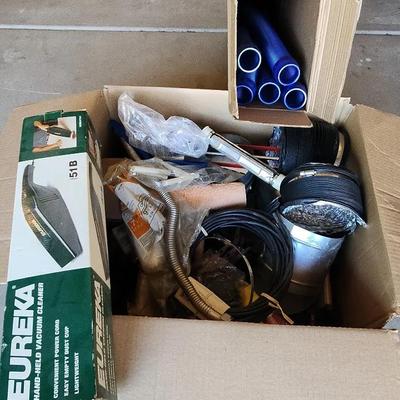 Miscellaneous Hardware Box With Hand-held Vacuum