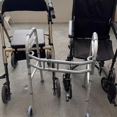 Wheelchair, Walker, Walking Chair
