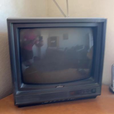 Vintage CRT TV with Remote 