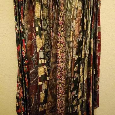 Collection Of Neck Ties, Holiday, Paisley, Flowers