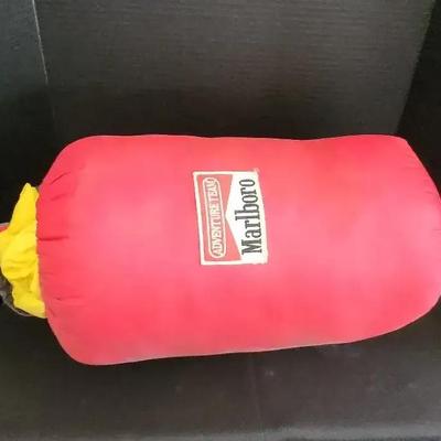Marlboro Cigarettes - Red & Yellow Logo Promotional Sleeping Bag