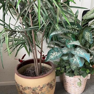Artificial Tree And Tall Plant