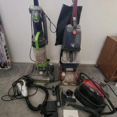 Bissell And Hoover Vacuums, Mini Shark Vacuum, Steam Cleaner
