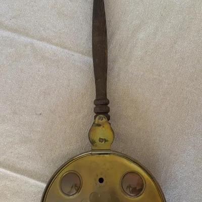 Antique Copper And Brass Bed Warmer 