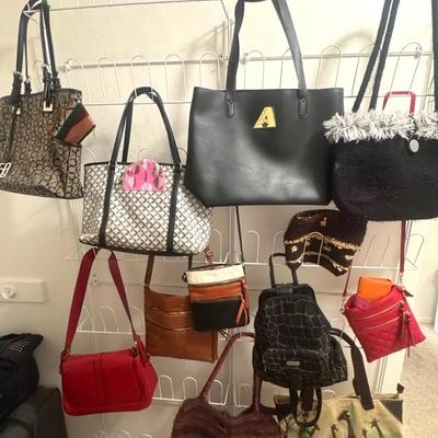 Variety Of Purses And Wallets