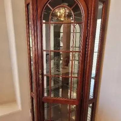 Corner Curio Cabinet