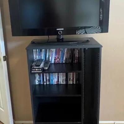 32” Samsung TV, TV Stand And DVD’s Included