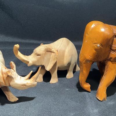 Hand-carved Wooden Figurines 