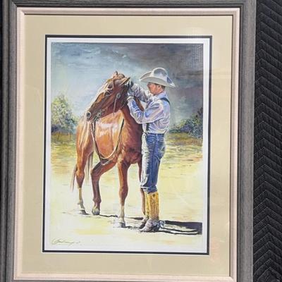 Original Don Dane Watercolor 
