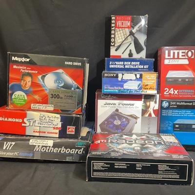 Mystery Lot of computer components