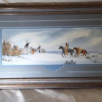 Mary Selfridge Framed Print “Warrior’s Return”
