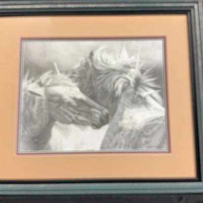 Soul Mates” by Glen Powell – Limited Edition Horse Print With COA