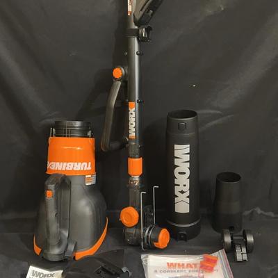 Worx Turbine cordless leaf blower and vacuum 