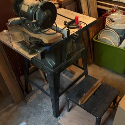 Craftsman Table Saw, UL 6” Bench Grinder & Table Router