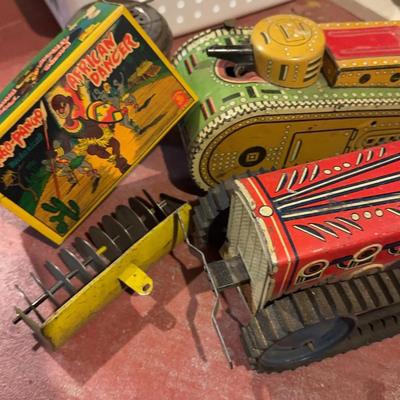 Vintage Tin Toys