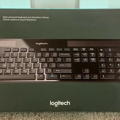 Logitech MK750 Solar Powered Keyboard & Marathon Mouse