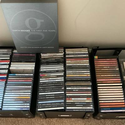 CDs & Cassettes incl. Beatles, Garth Brooks, Aerosmith, Michael Jackson, & More
