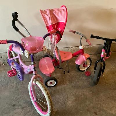 Children Little Girl Bikes 