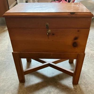 Small Chest On Pedestal 
