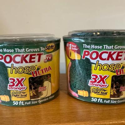 (2) 50’ Pocket Hose Ultra 