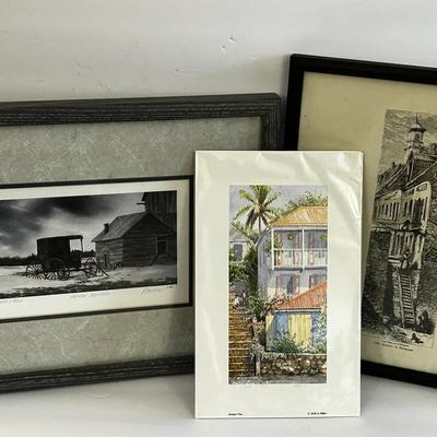 Anne Miller Signed & Numbered Watercolor 7.5”x12”, Vernal Equinox Signed &  Numbered 13”x17”, Print