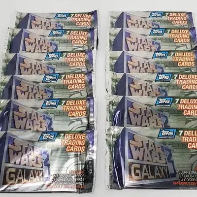 Star Wars Galaxy Series 3 Trading Card Packs – 12 Sets, 1995