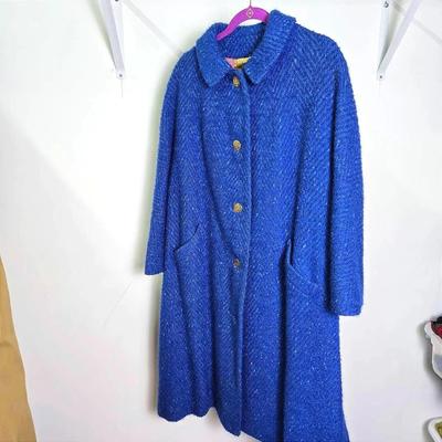Vintgae Julius Garfinckel by Henry Friedricks Blue Coat - Size M