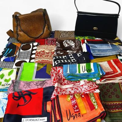 Vintage Tammis Keefe, Vera, Burmel, J. D'Ormont Paris & More Scarves & Handbags