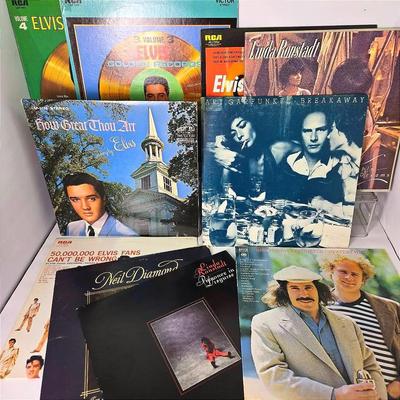 Vintage Vinyl: Elvis (5 LPs), Simon & Garfunkel, Linda Ronstadt & More