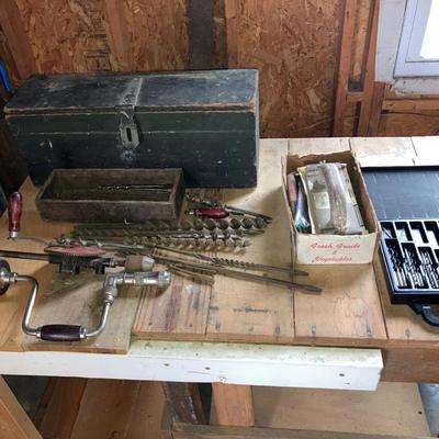 046-GAR: Granddad’s Vintage Drills & Bits