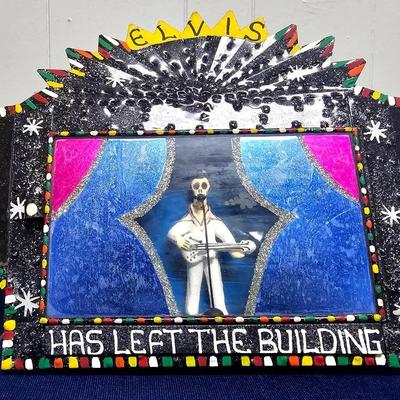 Elvis Has Left the Building - Mexican Folk Art 