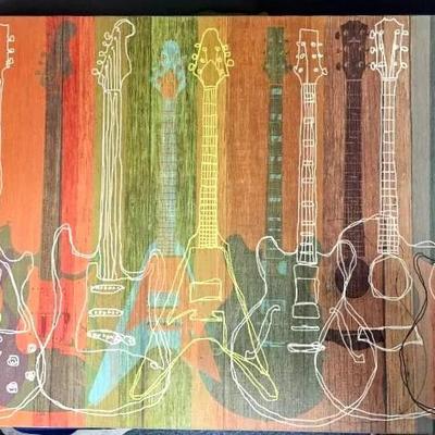 Guitar Heritage" by artist M.J. Lew. 