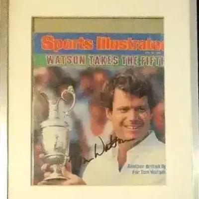 Tom Watson Signed Sports Illustrated Magazine