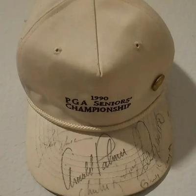 Signed 1990 PGA Senior ChampionshipHat