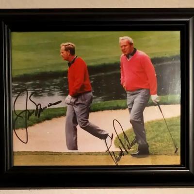 Jack Nicklaus and Arnold Palmer