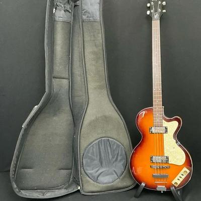 Hofner Ignition Club Bass Guitar- Sunburst Finish