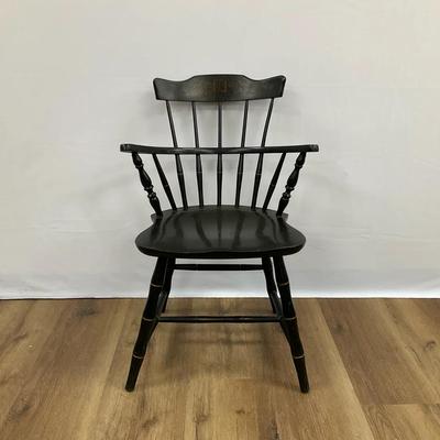 Vintage Hitchcock Style Comb Back Chair