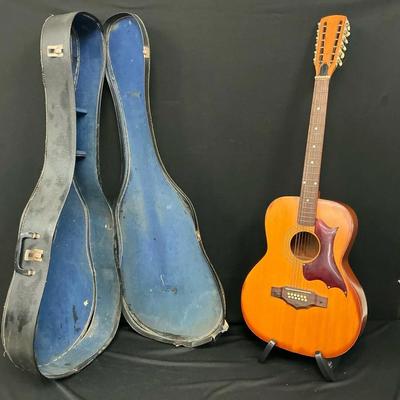 Vintage Harmony 12 String Guitar