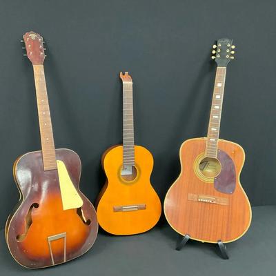 Mandolin Damaged Six Guitar Lot