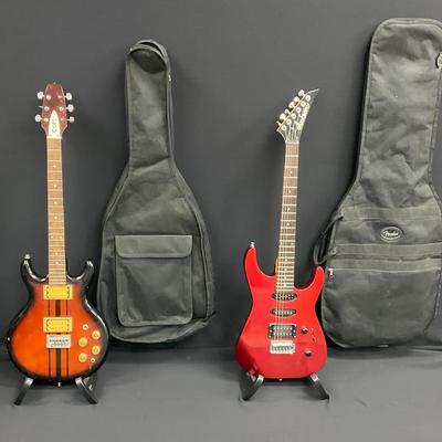 Paired Project Guitars