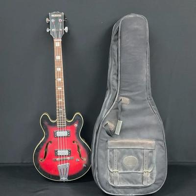 Majestic Archtop Electric Bass Guitar 
