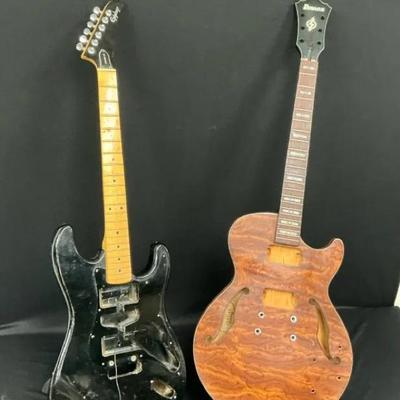 Gibson Ephiphone, Ibanez ARTCORE Series S83 Damaged Lot Of Guitars 