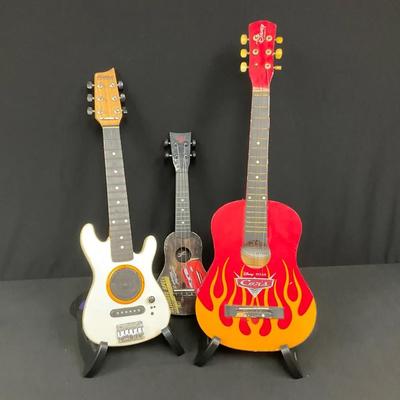 Disney Kids Guitar Lot, Washington Company, First Act Electric Guitar