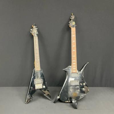 Electric Guitar First Act 3 Pointed Star Guitar & AXL Electric Guitar 