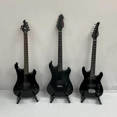 Triple Black Guitar Project 