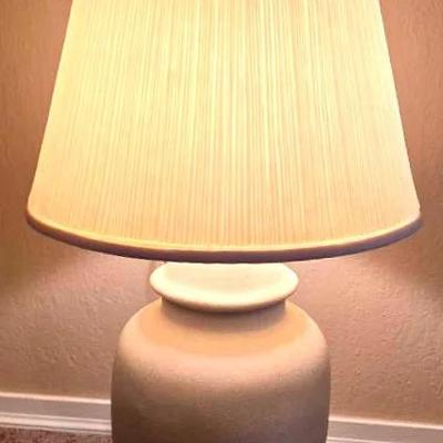 Neutral Tone Table Lamp