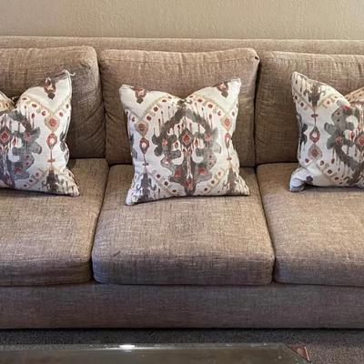 “Bernhardt” Three-Seater Sofa