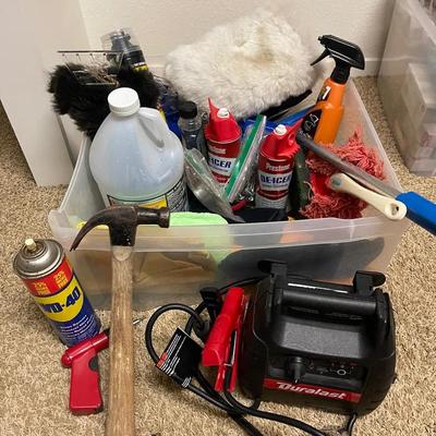 “Duralast” Portable Battery Jumper/ Compressor and More 