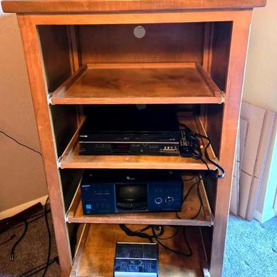 Wooden Media Console